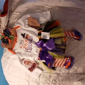 My first Halloween 4 piece set sz 9M NWT